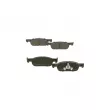 BOSCH 0 986 424 021 - Jeu de 4 plaquettes de frein avant