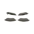 BOSCH 0 986 424 042 - Jeu de 4 plaquettes de frein avant