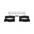 BOSCH 0 986 424 104 - Jeu de 4 plaquettes de frein avant
