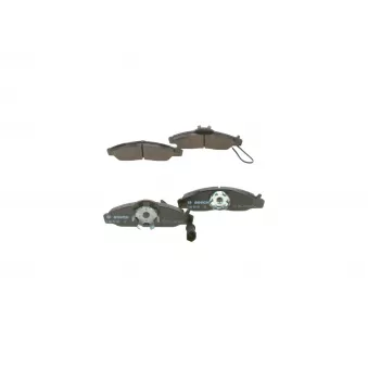 Jeu de 4 plaquettes de frein avant BOSCH OEM 77362239