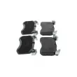 BOSCH 0 986 460 037 - Jeu de 4 plaquettes de frein avant