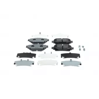 Jeu de 4 plaquettes de frein arrière BOSCH OEM 04466F4020