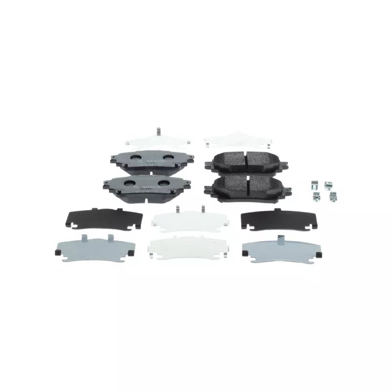 Jeu de 4 plaquettes de frein arrière BOSCH 0 986 460 043 - Visuel 1