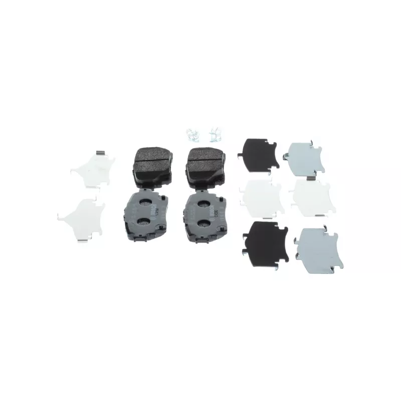 Jeu de 4 plaquettes de frein arrière BOSCH 0 986 460 043 - Visuel 2