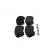 BOSCH 0 986 460 046 - Jeu de 4 plaquettes de frein avant