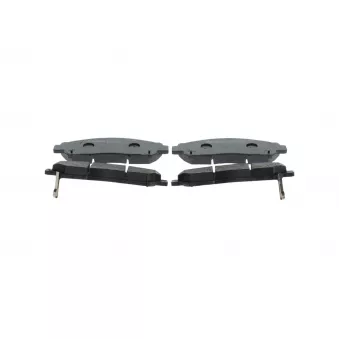 Jeu de 4 plaquettes de frein avant BOSCH 0 986 460 117 pour TOYOTA HIACE 2.8 - 163cv