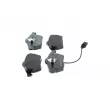 BOSCH 0 986 460 118 - Jeu de 4 plaquettes de frein avant