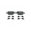 BOSCH 0 986 460 125 - Jeu de 4 plaquettes de frein avant