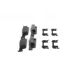 BOSCH 0 986 460 125 - Jeu de 4 plaquettes de frein avant