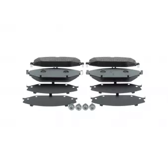 Jeu de 4 plaquettes de frein avant BOSCH OEM 0084202820