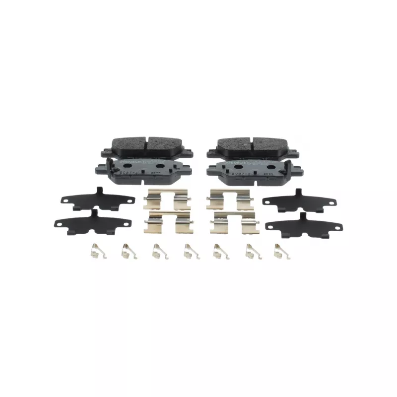 Jeu de 4 plaquettes de frein avant BOSCH 0 986 460 138 - Visuel 1