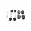 BOSCH 0 986 460 138 - Jeu de 4 plaquettes de frein avant