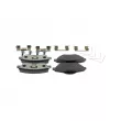 BOSCH 0 986 460 141 - Jeu de 4 plaquettes de frein avant