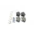 BOSCH 0 986 460 141 - Jeu de 4 plaquettes de frein avant