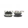 BOSCH 0 986 460 144 - Jeu de 4 plaquettes de frein avant