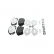 BOSCH 0 986 460 149 - Jeu de 4 plaquettes de frein avant