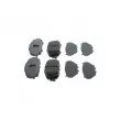 BOSCH 0 986 460 152 - Jeu de 4 plaquettes de frein avant