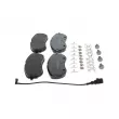 BOSCH 0 986 460 178 - Jeu de 4 plaquettes de frein avant