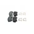 BOSCH 0 986 460 189 - Jeu de 4 plaquettes de frein avant