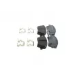 BOSCH 0 986 460 189 - Jeu de 4 plaquettes de frein avant