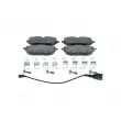 BOSCH 0 986 460 198 - Jeu de 4 plaquettes de frein avant