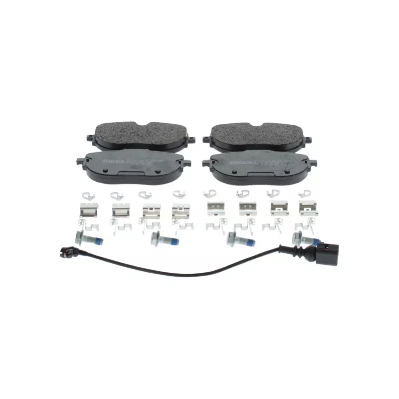 Jeu de 4 plaquettes de frein avant BOSCH 0 986 460 198 - Visuel 1