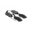 BOSCH 0 986 461 115 - Jeu de 4 plaquettes de frein avant