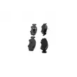 BOSCH 0 986 468 570 - Jeu de 4 plaquettes de frein avant