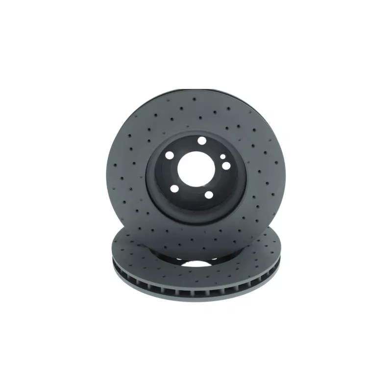 Jeu de 2 disques de frein avant BOSCH 0 986 479 H37 - Visuel 1