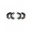 BOSCH 0 986 487 250 - Jeu de mâchoires de frein