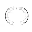 BOSCH 0 986 487 685 - Jeu de mâchoires de frein, frein de stationnement