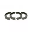 BOSCH 0 986 487 730 - Jeu de mâchoires de frein, frein de stationnement