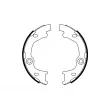 BOSCH 0 986 487 777 - Jeu de mâchoires de frein, frein de stationnement