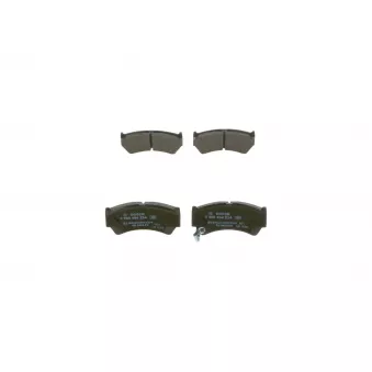 Jeu de 4 plaquettes de frein avant BOSCH OEM 5581064G01