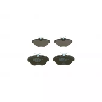 Jeu de 4 plaquettes de frein arrière BOSCH OEM 425329