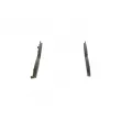 BOSCH 0 986 494 258 - Jeu de 4 plaquettes de frein avant