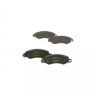 Jeu de 4 plaquettes de frein avant BOSCH OEM 545990001