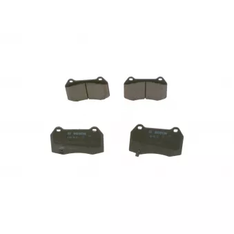 Jeu de 4 plaquettes de frein avant BOSCH OEM D10F0CD026