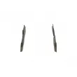 BOSCH 0 986 494 310 - Jeu de 4 plaquettes de frein avant
