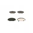 BOSCH 0 986 494 311 - Jeu de 4 plaquettes de frein avant