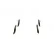 BOSCH 0 986 494 326 - Jeu de 4 plaquettes de frein avant