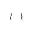 BOSCH 0 986 494 340 - Jeu de 4 plaquettes de frein arrière