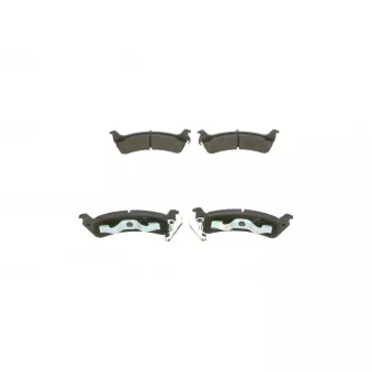 Jeu de 4 plaquettes de frein arrière BOSCH OEM 04796344