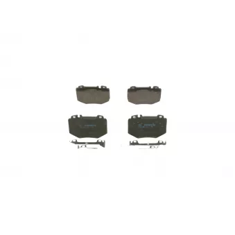 Jeu de 4 plaquettes de frein avant BOSCH OEM A0044200620