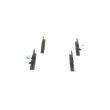 BOSCH 0 986 494 361 - Jeu de 4 plaquettes de frein avant
