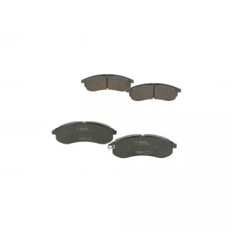 Jeu de 4 plaquettes de frein avant BOSCH OEM MN105622