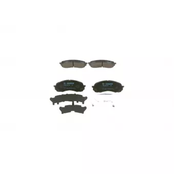 Jeu de 4 plaquettes de frein avant BOSCH OEM 26296AE150
