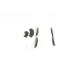BOSCH 0 986 494 373 - Jeu de 4 plaquettes de frein avant
