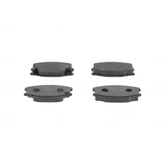 Jeu de 4 plaquettes de frein avant BOSCH OEM MC894601