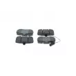 BOSCH 0 986 494 535 - Jeu de 4 plaquettes de frein avant